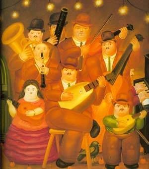 The Musicians - Botero